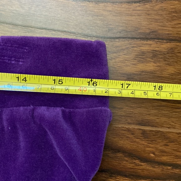 EUC purple velour track suit - Picture 11 of 16